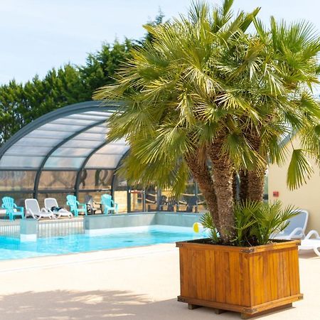 Camping Les Carolins Saint-Lô-d’Ourville Kültér fotó