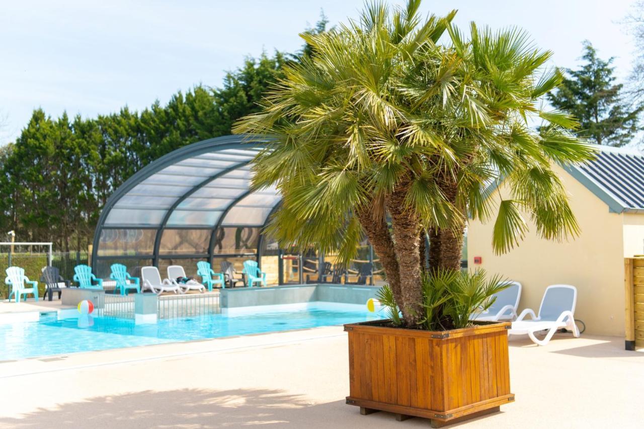Camping Les Carolins Saint-Lô-d’Ourville Kültér fotó