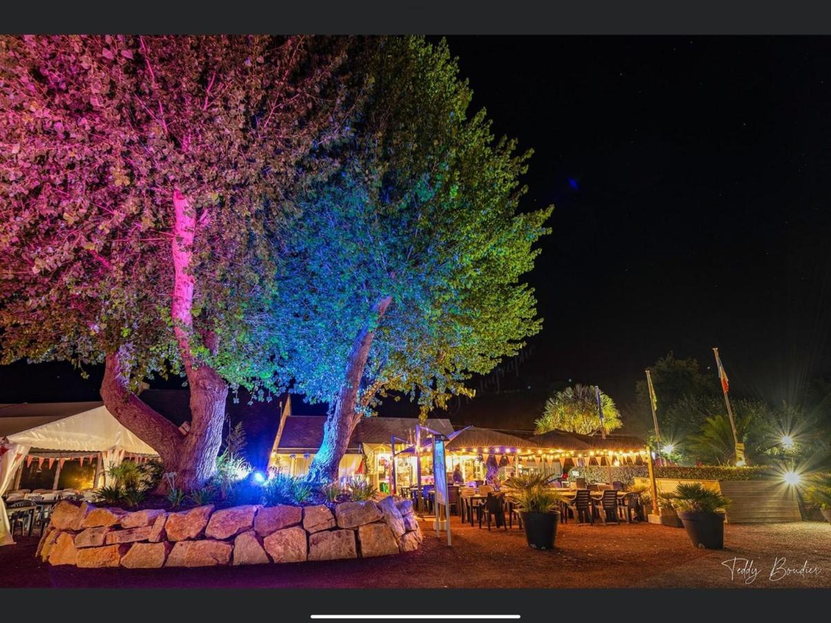 Camping Les Carolins Saint-Lô-d’Ourville Kültér fotó