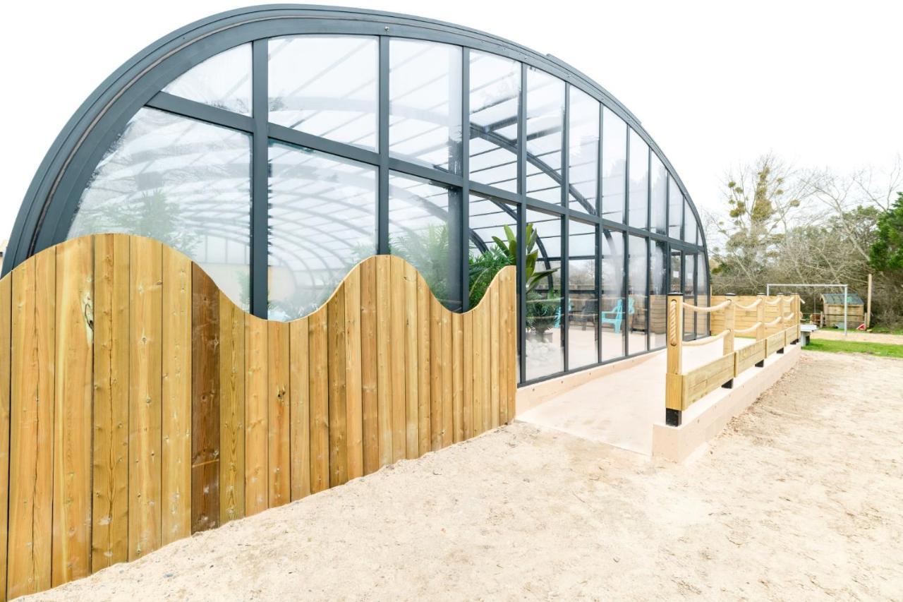 Camping Les Carolins Saint-Lô-d’Ourville Kültér fotó