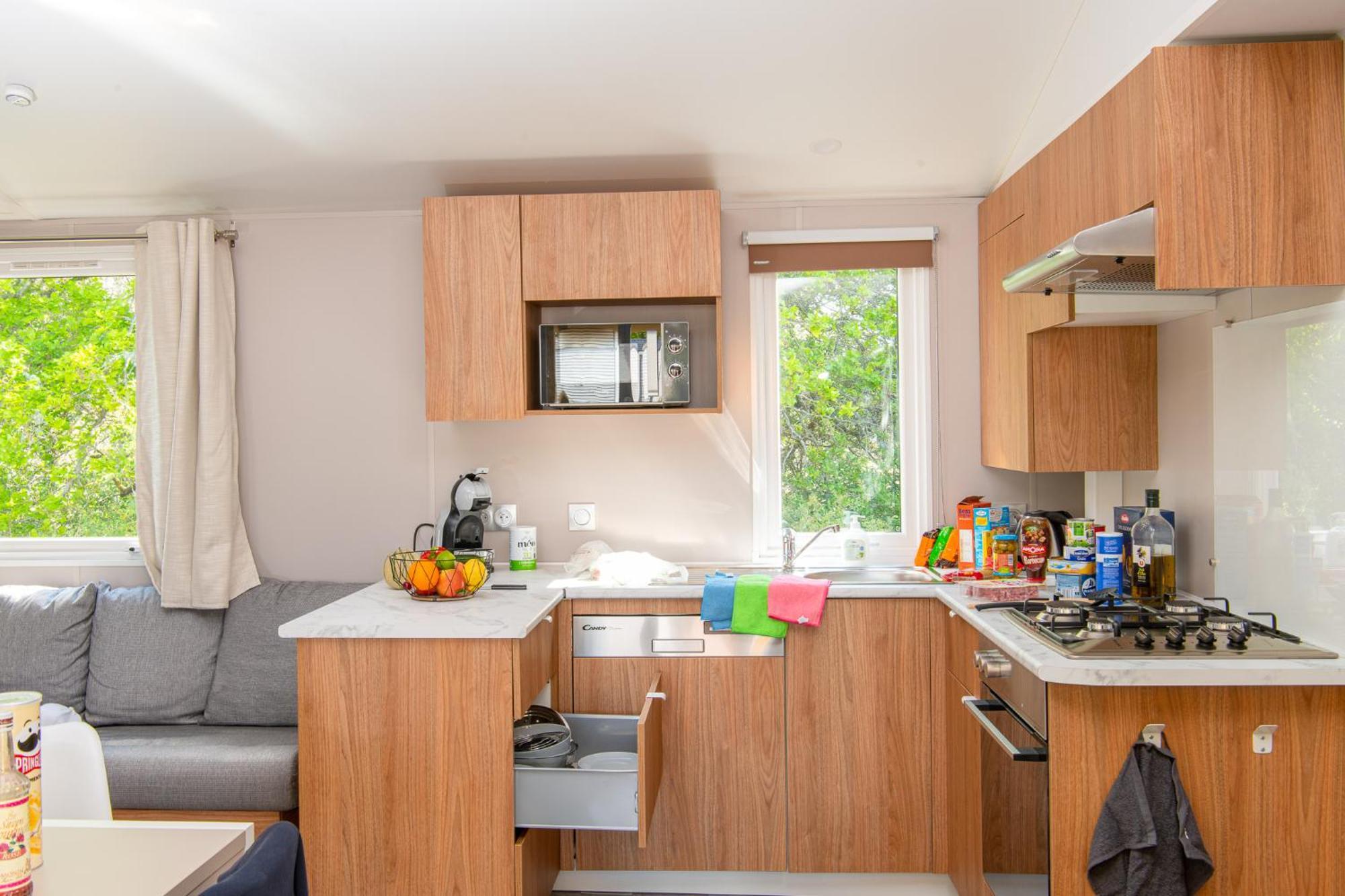 Camping Les Carolins Saint-Lô-d’Ourville Kültér fotó