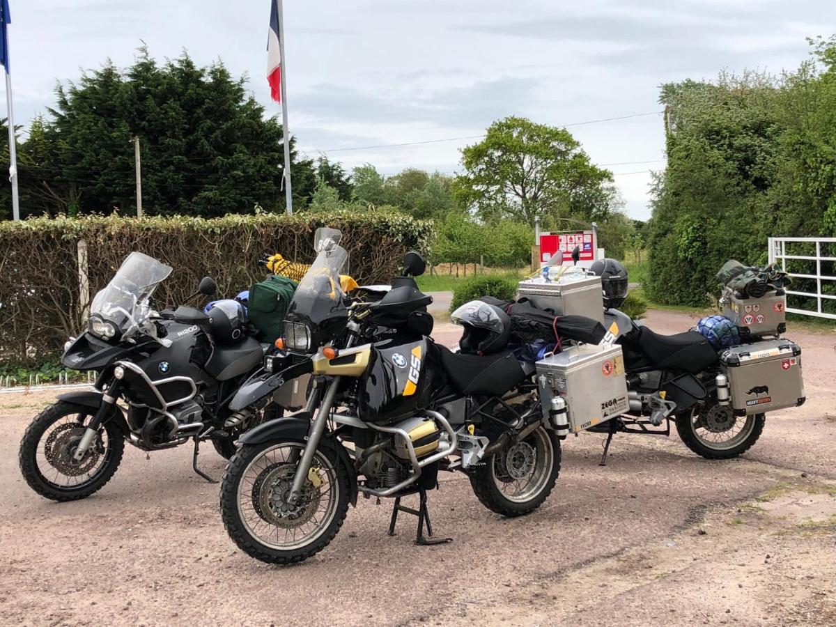Camping Les Carolins Saint-Lô-d’Ourville Kültér fotó