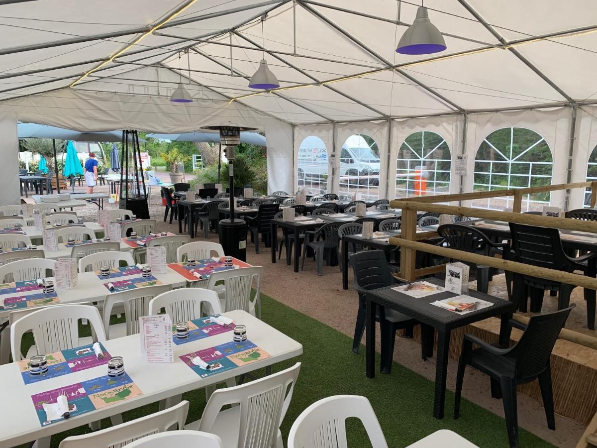 Camping Les Carolins Saint-Lô-d’Ourville Kültér fotó
