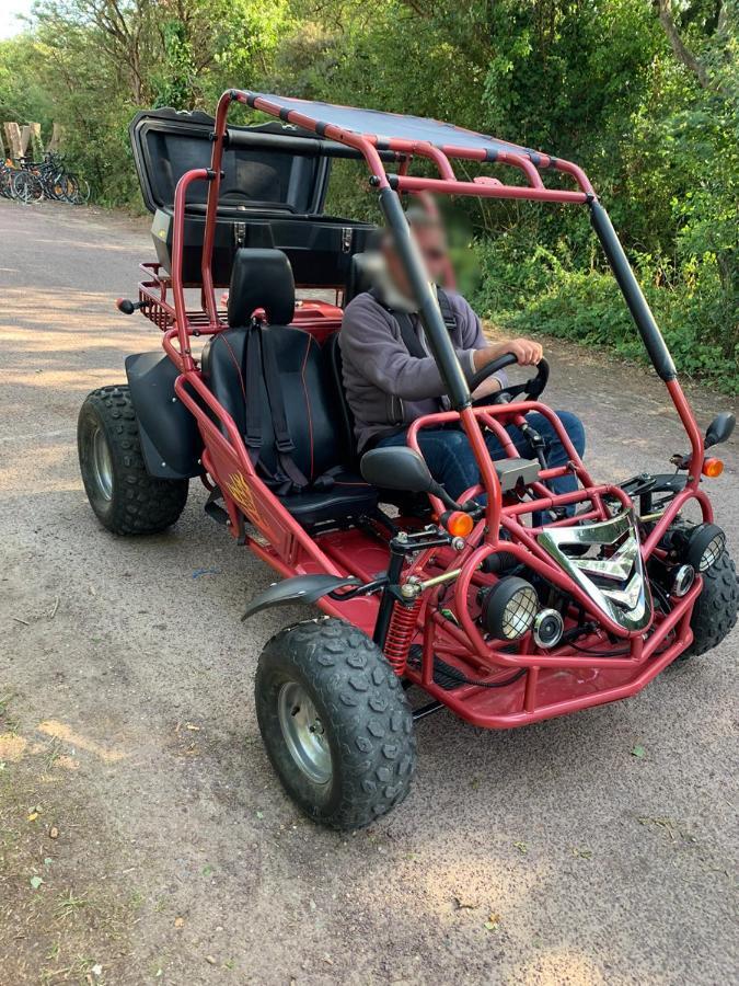 Camping Les Carolins Saint-Lô-d’Ourville Kültér fotó