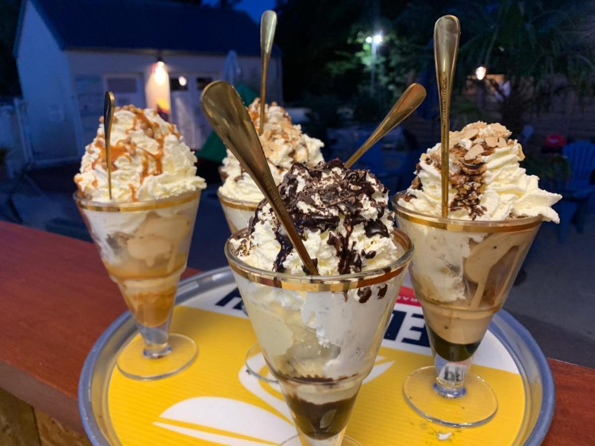 Camping Les Carolins Saint-Lô-d’Ourville Kültér fotó